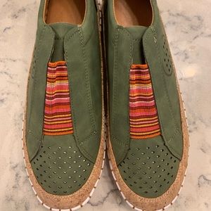 Brand New Green Sneakers